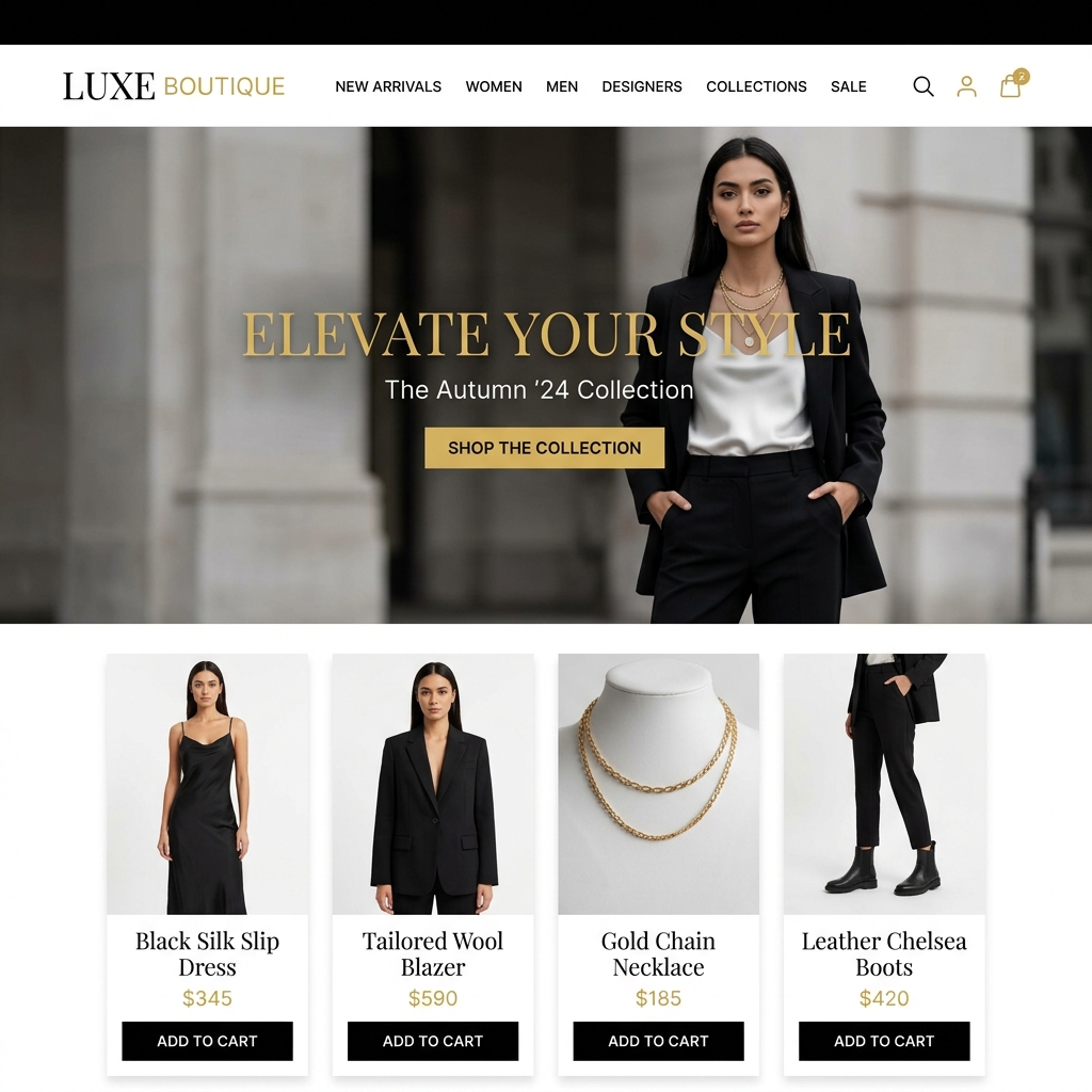 E-commerce site