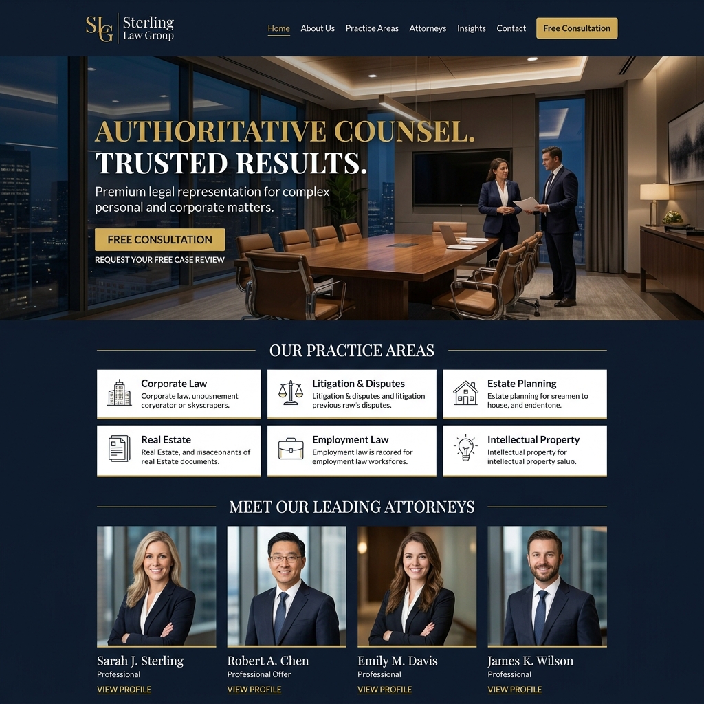 Law firm site
